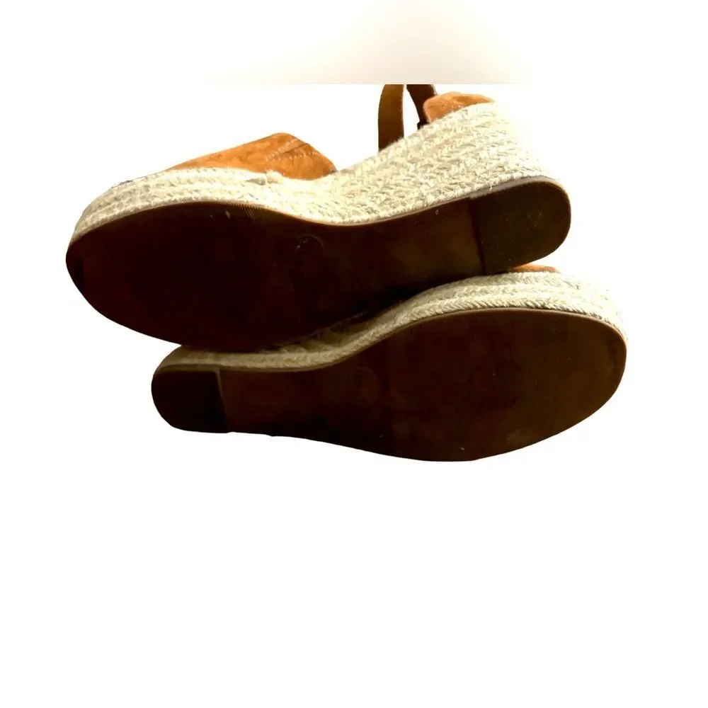 Universal Thread Chestnut Emery Espadrille Sandals Size 8.5